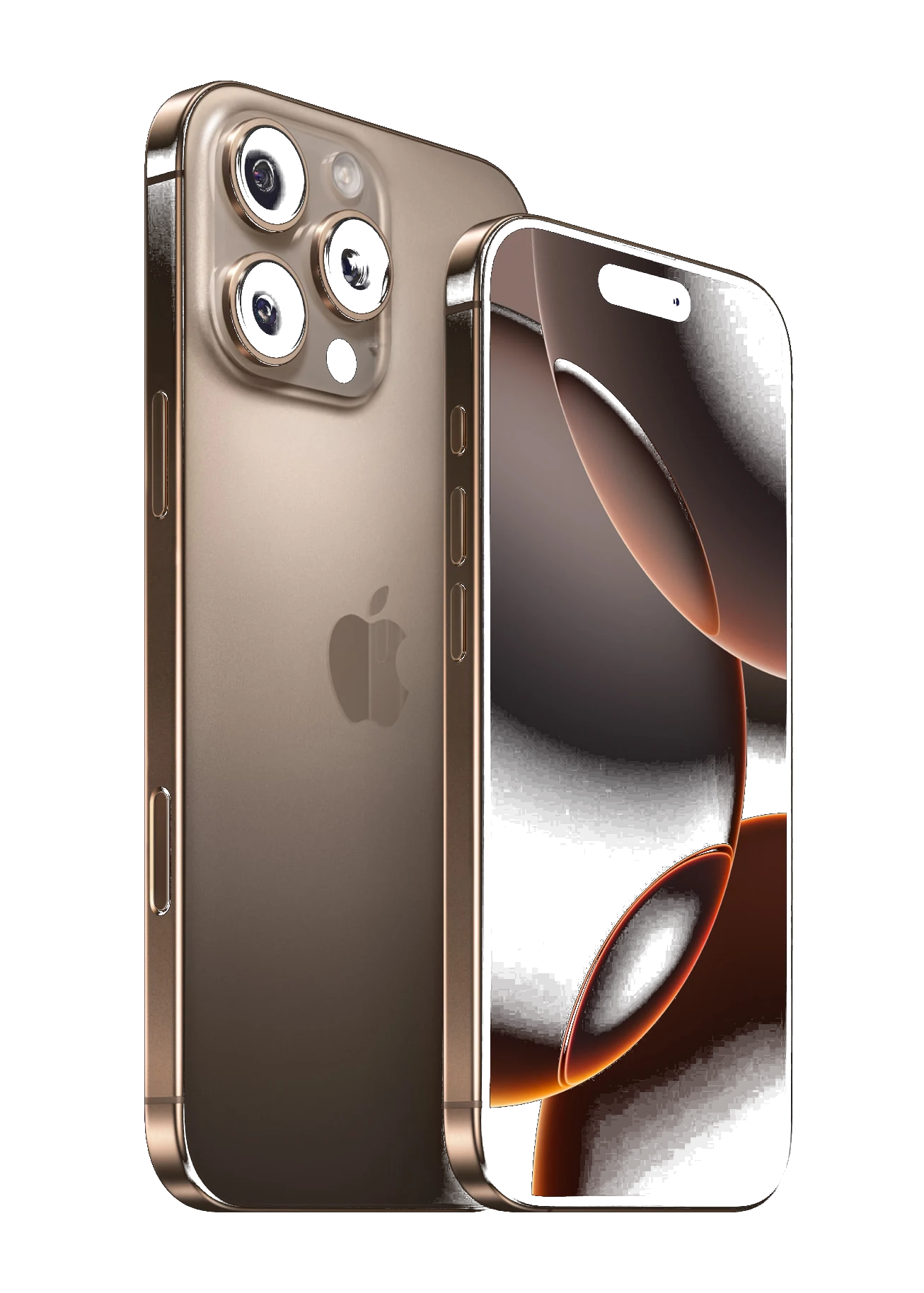 iPhone 16 Pro Max Titanio Desierto - frente